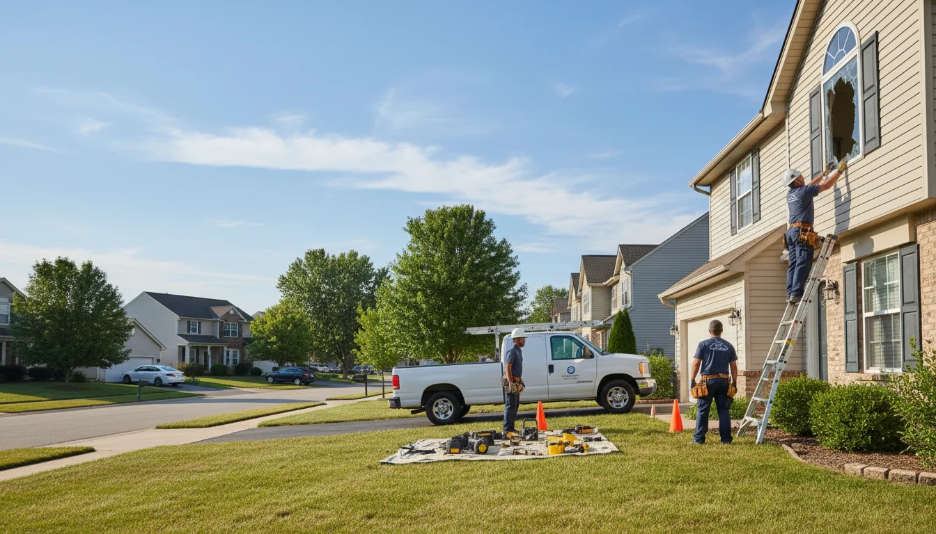 Expert window installer providing residential service in Kents Store, VA